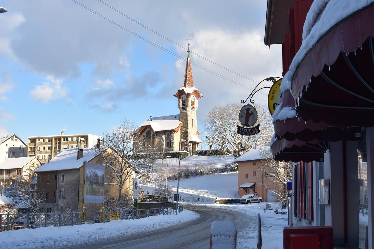 Hotel De L'Ours Vuiteboeuf Dış mekan fotoğraf